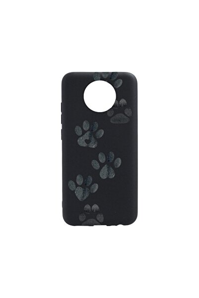 bestcase Тънък силиконов калъф 0.8ММ, съвместим с Nokia C10, Кучешка лапа, Ус...