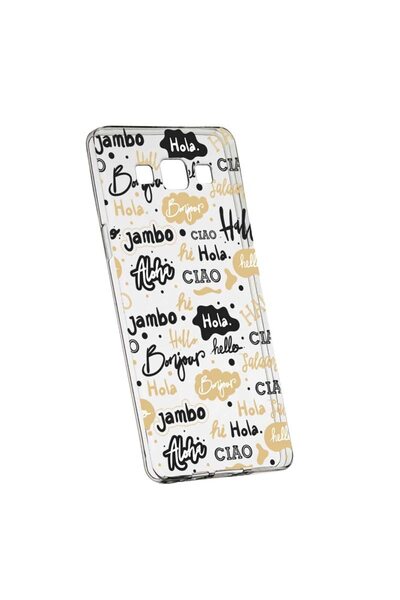 bestcase Husa Silicon, Transparent, Slim, Hello, Huawei MATE 10