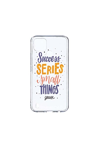 bestcase Прозрачен силиконов калъф 2ММ, съвместим с Realme C21, серия Success...