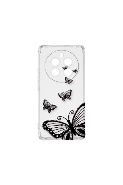 bestcase Αντικραδασμική Θήκη 1.5MM, Συμβατή με Realme 12 Pro, Σχέδιο Πεταλούδ...
