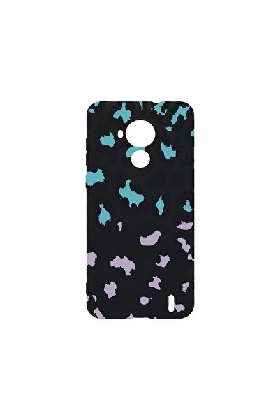 bestcase Λεπτή Θήκη Σιλικόνης 0.8MM, Συμβατή με Nokia C30, Με σχέδιο λεοπάρδα...