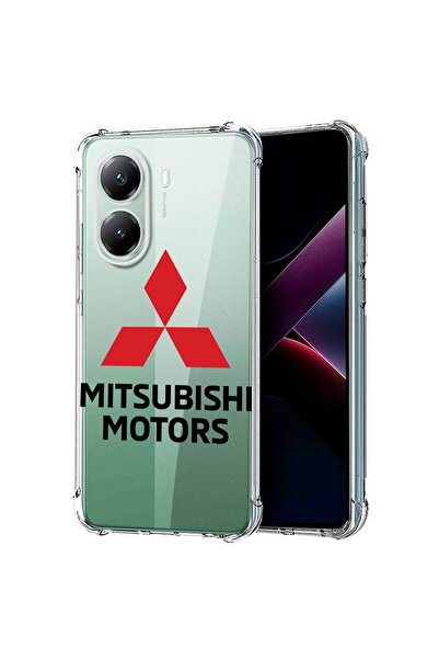 bestcase Съвместим калъф за Poco X7 Pro 5G, Удароустойчив 1.5ММ, Мицубиши, За...