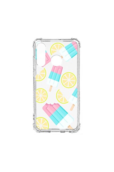 bestcase Противоударен силиконов калъф, съвместим с Huawei P30 Lite, Цвят  "С...