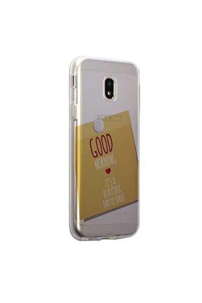 bestcase Husa Silicon, Transparentă, Subțire, Autocolant Good Morning, Huawei...
