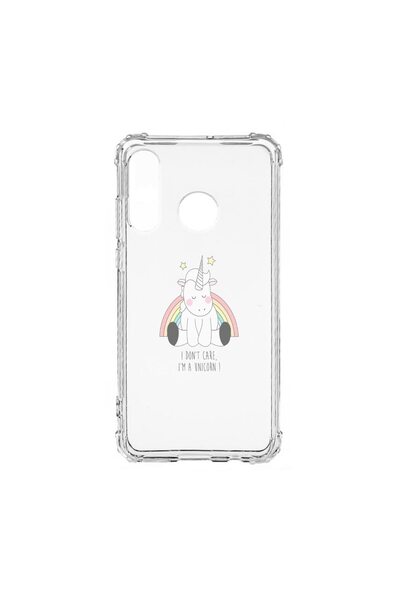 bestcase Husă Antișoc din Silicon Compatibilă cu Huawei P30 Lite, Unicorn - N...