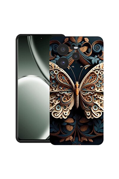 bestcase Калъф за Realme GT 7 Pro с дизайн  "Красива пеперуда ", TPU матов ул...