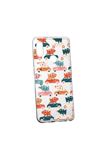 bestcase Силиконов калъф, съвместим с Huawei Honor Note 10, Коледен сезон, ус...
