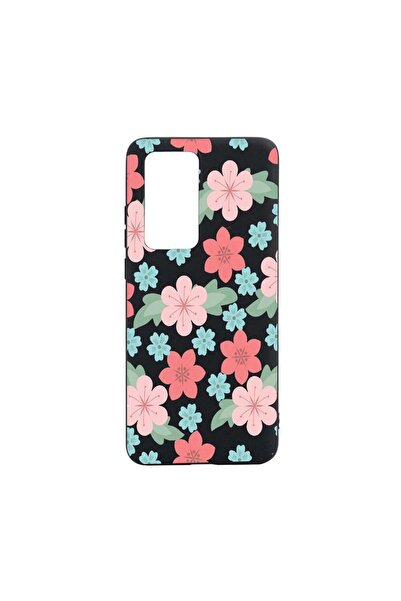 bestcase Husa Huawei P40, Happy Flowers, rezistenta la uzura, anti-alunecare,...