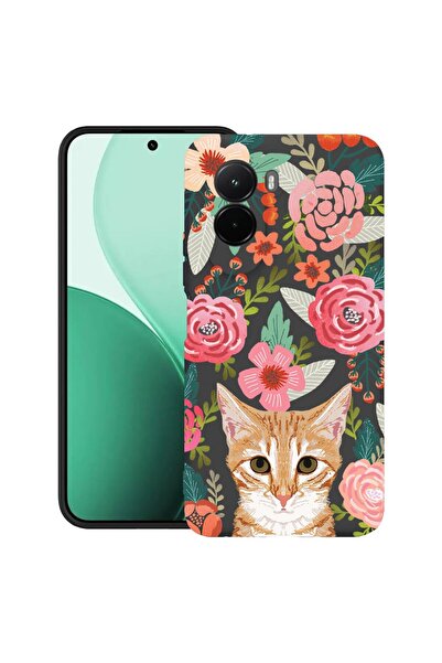 bestcase ¬Æ Husa TPU Ultra Slim Compatibil cu Poco M7, cu Design Cat and Flow...