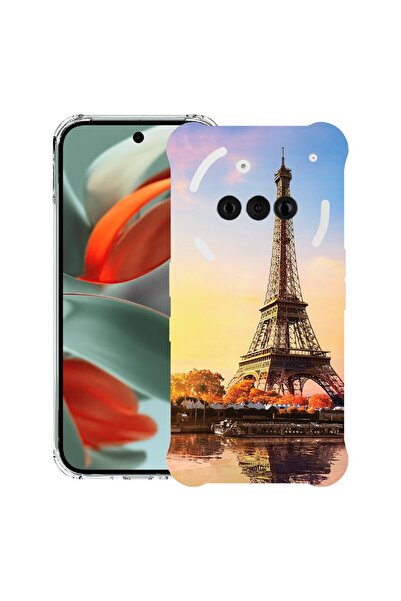 bestcase ¬Æ Husa compatibila Nothing Phone (3a), Anti Shock 1.5MM, Paris Eiff...
