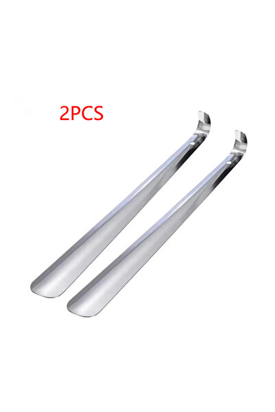 Choice1 2PCS 42cm Professional Shoehorn Stainless Steel Shoe Horns Easy Handl...