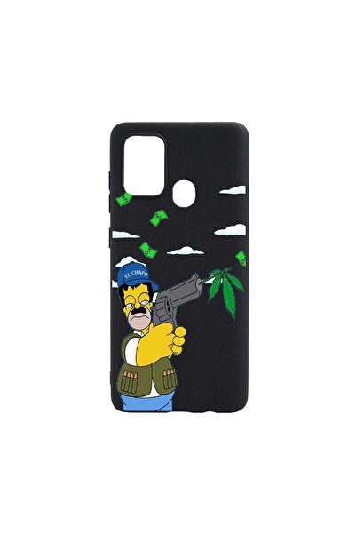 bestcase Θήκη σιλικόνης Narcos Simpson, συμβατή με το ταινιογραφικό τηλέφωνο ...