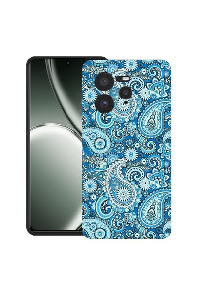 bestcase ¬Æ Husa pentru Realme GT 7 Pro cu Design Blue Non-figurative, TPU Ma...