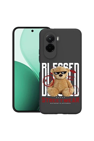 bestcase Θήκη TPU Υπέρλεπτη Συμβατή με Poco M7, με Σχέδιο Ευλογημένο Αρκουδάκ...