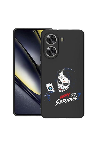 bestcase Тънък силиконов калъф за Poco X7 Pro, Защо толкова сериозен? БМВ Джо...