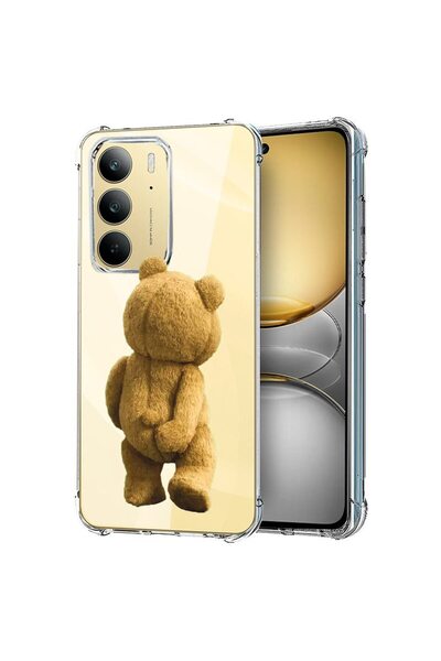 bestcase Θήκη για Realme C75, Αντικραδασμική 1.5MM, Κρυφό σχέδιο αρκουδάκι, Π...