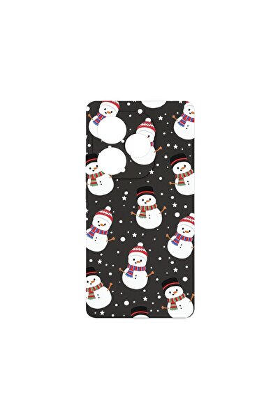 bestcase Husă Premium din Silicon, Compatibilă cu Realme GT 6, Snowman, Subți...