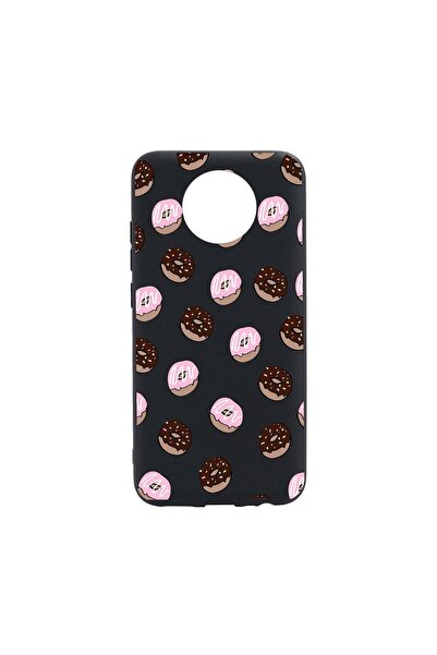 bestcase Husa Silicon Donuts, compatibila cu Nokia 5.4, rezistenta la uzura, ...