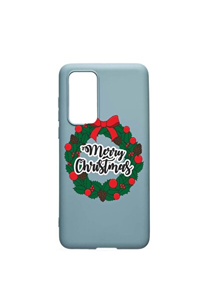 bestcase Husa Huawei P40, Xmas, rezistenta la uzura, anti-alunecare, din sili...