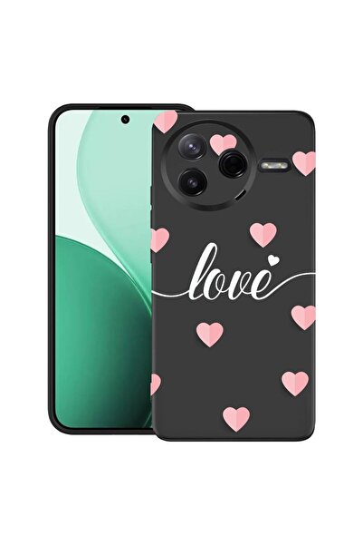 bestcase ¬Æ Husa TPU Ultra Slim Compatibil cu Poco F7 Pro, cu Design Love Fly...