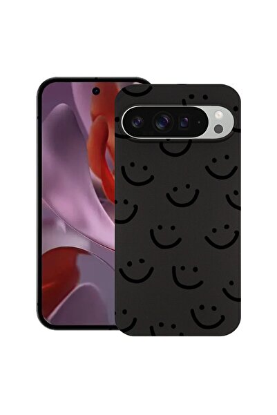 bestcase ¬Æ Husa Slim Silicon pentru Google Pixel 10 / Pixel 10 Pro, Smiley, ...