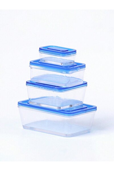 choice2 Blue 1 Set Dollhouse Miniature Food Storage Containers: 1/12 Scale Re...