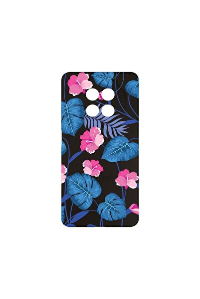bestcase ¬Æ Husa Slim SIlicon 0.8MM, Compatibila Cu Realme 12 5G, Tropical Bl...