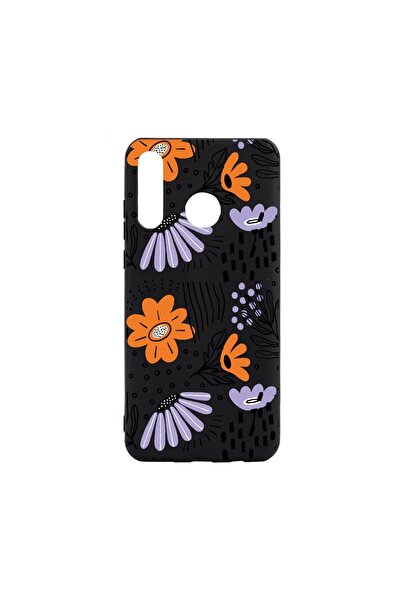 bestcase Husa Silicon Compatibila Cu Huawei P30 Lite, Flowers - Pastel Colors...