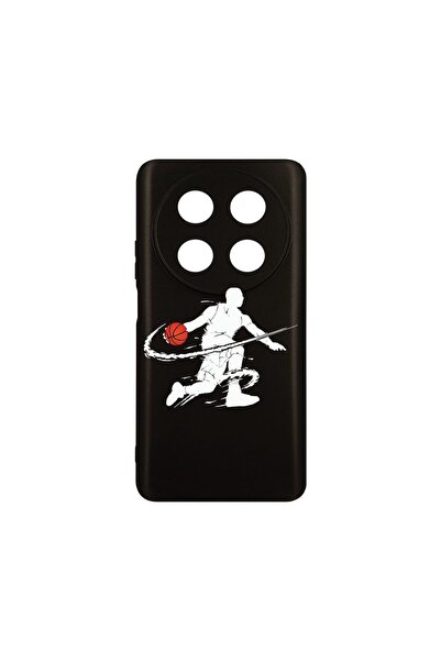 bestcase Λεπτή Θήκη Σιλικόνης 0.8MM, Συμβατή με Huawei Nova 12i, Σχέδιο Μπάσκ...