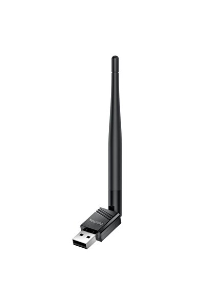 Yesido Προσαρμογέας Wi-Fi (WP11) - με Εξωτερική Κεραία, WiFi4, USB2.0, 150Mbp...