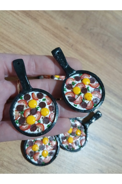 cankids El yapımı minyatür yumurta tava 1 adet
