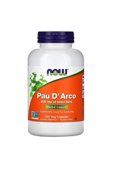Now Foods Pau D'Arco 500 mg 250 capsule -