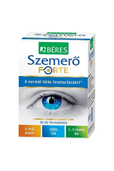 Béres Tablete filmate cu luteina Forte pentru sanatatea ochilor Beres 30 buc