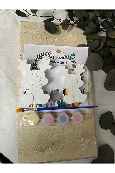 Çocuk Taş Boyama Seti - Eğitici ve Eğlenceli Aktivite