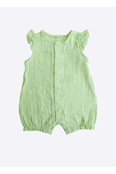 kitikate Organic Aliza Shorts Jumpsuit Green