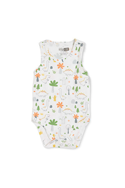 ebebek Hello Baby HelloBaby Erkek Bebek Body Bisiklet Yaka Sleeveless