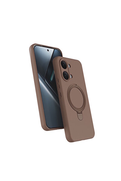 m.tk moveteck Xiaomi Poco X8 Pro Max Kılıf Magsafe Halkalı Extra Standlı içi ...