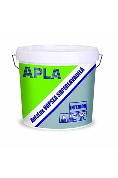 Alpa Vopsea de interior super lavabilă 2.5L, APLA LUX, Alb / EXT10012