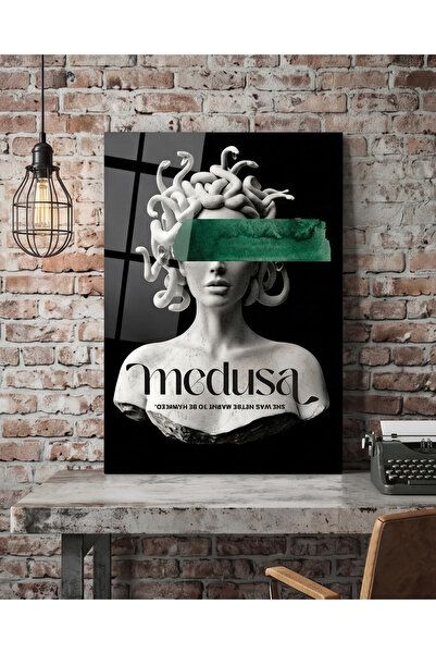 FavloArt Medusa Pleksi Tablo – Modern ve Sanatsal Duvar Dekoru