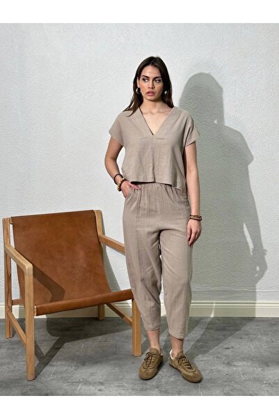 Jodtique Women's Linen Set Summer Clothes for Women