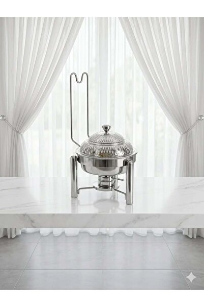 Wahat Aliamtiaz Luxury Soup Tureen with Silver Lid - Elegant Buffet Style for...