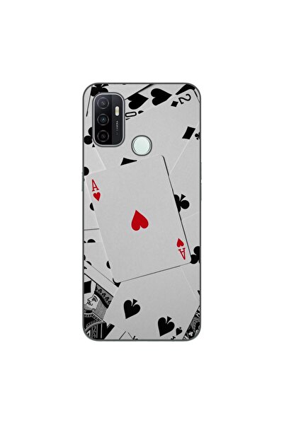 OEM Husa compatibila cu Oppo A53 Silicon Gel Tpu Model Carti Poker