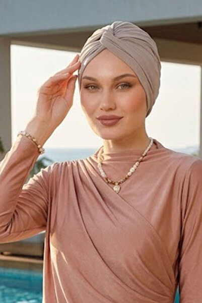 Ritagarcia Women's Ready-To-Wear Knotted Cap, Daily and Sea Pool Cap