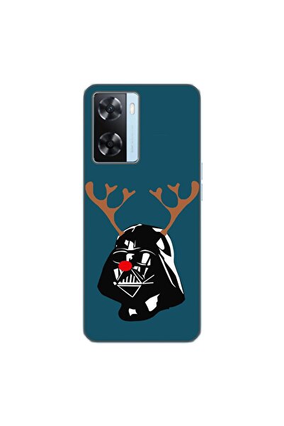 OEM Husa compatibila cu Oppo A57s Silicon Gel Tpu Model Craciun Darth Vader Ren