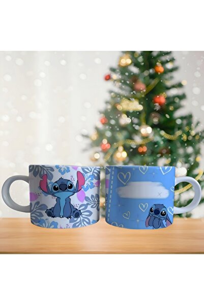 Ghostbastır Kişiye Özel Stitch Kupa Bardak | Tek Adet 0275