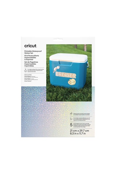 Cricut 2011889 YAZDIRILABILIR SUYA DAYANIKLI BEYAZ
