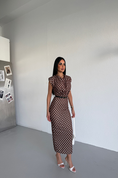 LİLA İSTANBUL Rochie de ocazie premium cu buline și curea pentru femei
