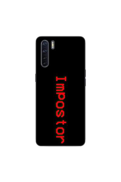 OEM Husa compatibila cu Oppo A91 Silicon Gel Tpu Model Among Us Impostor