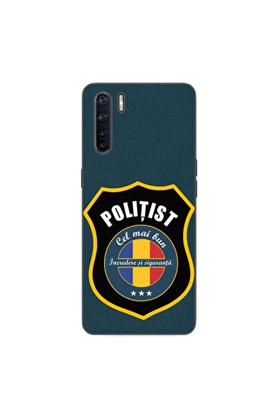 OEM Θήκη συμβατή με Oppo A91 από σιλικόνη gel TPU, μοντέλο Αστυνομικός