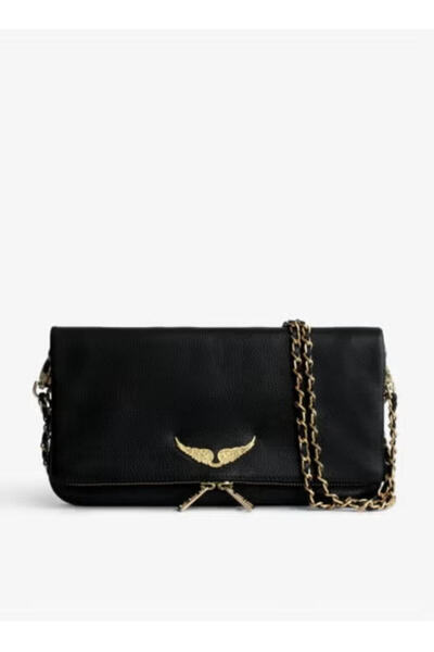 ZV ZADIG & VOLTAIRE Folding Zipper Wing Bag